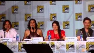 Comic Con 2013 Once Upon a Time Panel "Get a room" HD