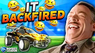You can't prank the MASTER of Rocket League pranks