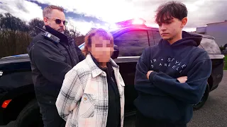 Crazy Lady Gets Arrested..
