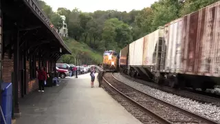 CSX Train Close Call...1:15...one very lucky guy.  Read the entire Intro!