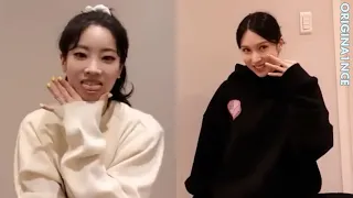 mina and dahyun making fun of nayeon's ending fairy😂😂😂 (tiktok live 220904)