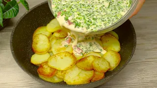 My grandmother taught me this dish! Delicious potato recipe for dinner!