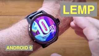 LEMFO LEMP (DM30)  Android 9 Top (Dual) Cameras 4GB/64GB SpO2 New Tech Smartwatch: Unbox & 1st Look