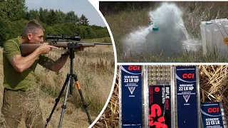 22lr penetration test. Subsonic vs high velocity compared to 308win