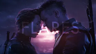 (Marvel) Clint & Natasha | Flares