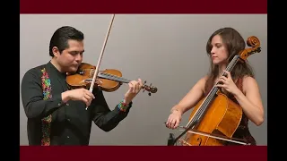 "Danzas Latinoamericanas" by José Elizondo. Performed by Adolfo Alejo (violin), Ana Turkalj (cello).
