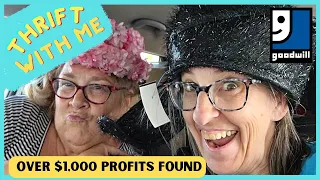 We Found Over $1000 of Profits at This Goodwill!  Thrift With Me - Las Vegas Thrifting