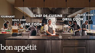 Every Single Job in a Michelin-Starred Kitchen | Bon Appétit