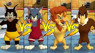 Tom and Jerry in War of the Whiskers Butch Vs Tom Vs Lion Vs Eagle (Master Difficulty)