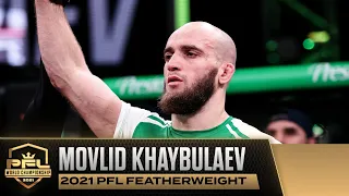 Movlid Khaybulaev Fights on in Honor of Abdulmanap Nurmagomedov | 2021 PFL Championship