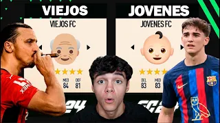 ¡VIEJOS vs JOVENES en FIFA 23!