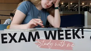 SPEND EXAM WEEK WITH ME | UNI OF BATH