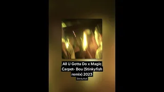 All U Gotta Do × Magic Carpet- Bou (Stinkyfish remix) 2023