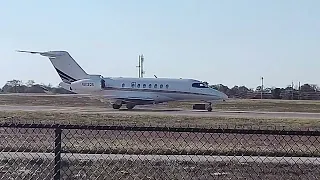 Cessna Citation Longitude C700 Taxi and Takeoff Bluegrass Airport