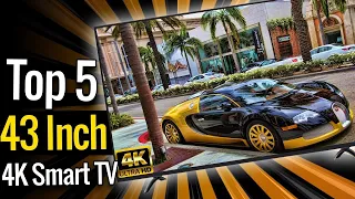 Top 5 43" Inch 4K Smart TV's 2021 | Best 43 Inch 4K Smart TV 2021 | 43 Inch 4K Smart TV | Review