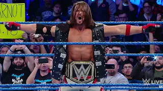 AJ Styles Entrance As WWE Champion, Dec. 27, 2016 -(POP)