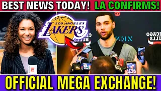 EXCLUSIVE! DARVIN HAM CONFIRMS LAKERS MEGA DEAL FOR ZACH LAVINE - NBA IN SHOCK! TODAY'S LAKERS NEWS