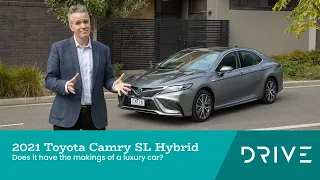 2021 Toyota Camry SL Hybrid Review | Affordable luxury? | Drive.com.au