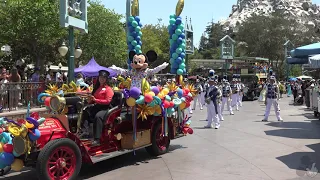 Disneyland 66th Anniversary Cavalcade from Small World Full Show, July 17th, 2021 HD POV