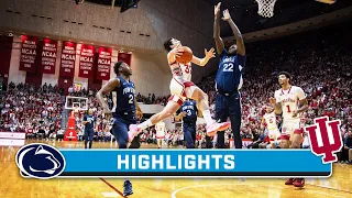 Penn State at Indiana | Highlights | Big Ten Men's Basketball | Feb. 3, 2024