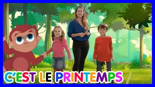 C'est le printemps - Les Amis de Boubi (Comptines pour enfants)