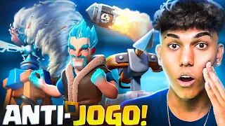 TODOS ODEIAM! O DECK COM A DEFESA MAIS ROUBADA DA HISTÓRIA DO CLASH ROYALE!