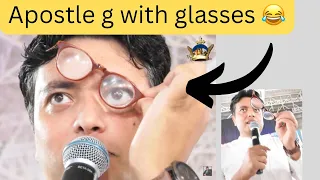 Apostle ji with glasses 👓😂 || Ankur Narula Ministeries