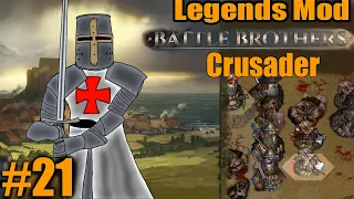 Battle brothers. Legends mod #21,  close calls