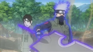 KAKASHI VS ZABUZA - Kakashi BRABO lembra de Naruto e usa chidori com sharingan _ Naruto Shippuden
