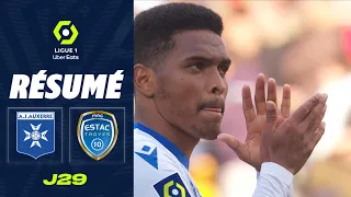 AJ AUXERRE - ESTAC TROYES (1 - 0) - Résumé - (AJA - ESTAC) / 2022-2023