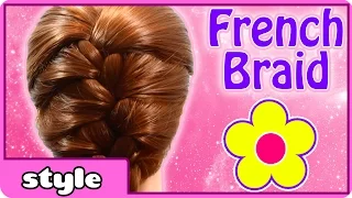 DIY French Braid Tutorial | How To Do a French Braid | Quick and Easy Hairstyles