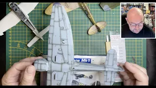 ŽIVÉ VYSÍLÁNÍ SPECIÁL - STAVBA MODELU Z KRABIČKY 23 DÍL - SUPERMARINE SPITFIRE Mk.Vb 1:48