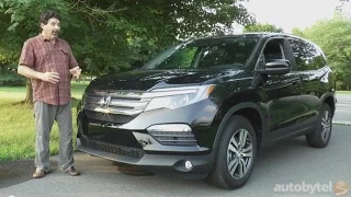 2016 Honda Pilot EX-L Test Drive Video Review *All New Redesign*