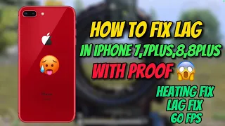 🔥 HOW TO FIX PUBG LAG IN IPHONE 6,7,7Plus, 8PLUS - WITH PROOF - LAG FIX SETTING