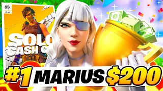 1ST PLACE SOLO CASH CUP FINALS 🏆 | MariusCOW