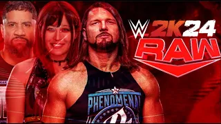 WWE 2K24 - RAW Highlights - "A New Era Begins" - Universe Mode Season 3 (#10)
