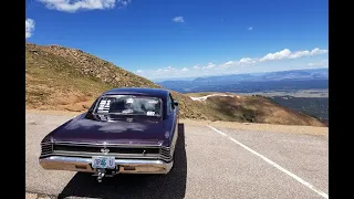 7 second 67 Chevelle drives up Pikes Peak after 2020 Rocky Mountain Race Week