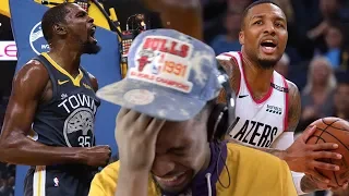 DURANT DOESNT LIKE ME ANYMORE :( WARRIORS vs TRAIL BLAZERS HIGHLIGHTS