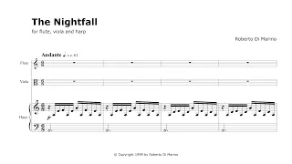 The Nightfall - Flute, Viola and Harp