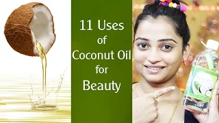 11 uses of COCONUT OIL for Beauty | Get Beautiful SKIN, Spotless Skin, Soft Skin using Coconut Oil