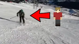 Grian Goes Crazy While Skiing