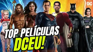 TOP 8 PELÍCULAS DEL DCEU! Universo Cinematográfico DC