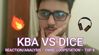 REACTION/ANALYSIS - KBA vs DICE - Online World Championships 2020 (LOOP)