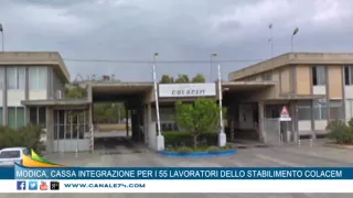 Modica, cassa integrazione per i 55 lavoratori dello stabilimento Colacem