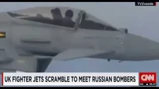 Video claims to show UK jets escorting Russian bomber