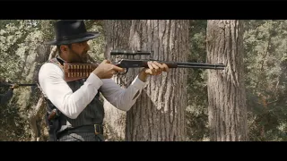 Old West costume footage with Bandidos, Outlaws, Lawmen and Pinkertons from The Last Posse western