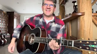 S'abriter de l'orage. Francis Cabrel. Reprise guitare acoustique