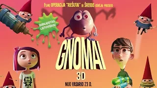 GNOMAI / Gnome Alone - lietuviškai dubliuotas anonsas