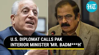 Top U.S. diplomat humiliates Pak; Calls PM Sharif's aide Rana Sanaullah 'Mr. Badma**h'