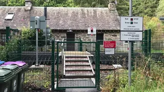 East Cottages MWL Foot Level Crossing (Perth & Kinross) Saturday 31.08.2019
